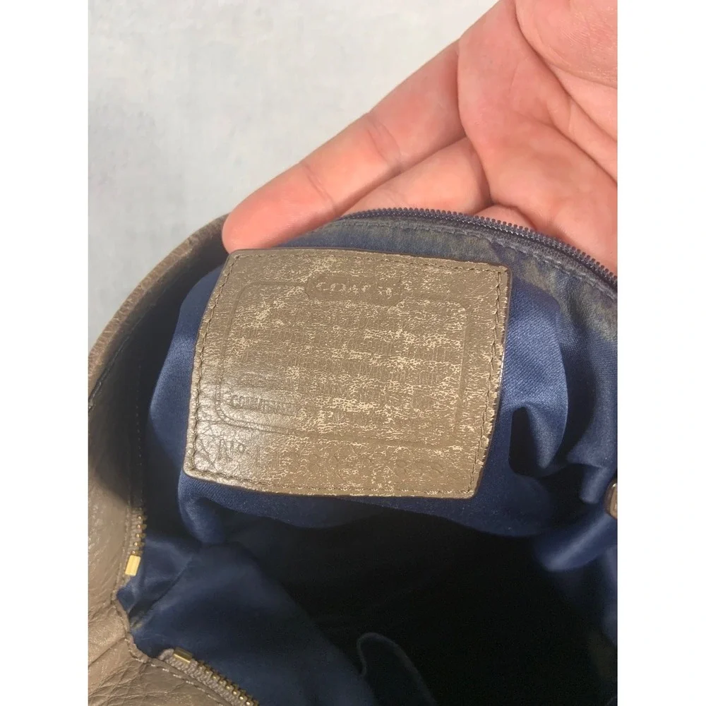 Coach leather hobo